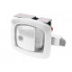 white trunk lock