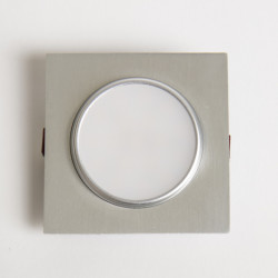 Carbest LED recessed spotlight, square