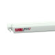 W 2900 x Abstract 2500m FIAMMA F80S roof awning, Housing color white, Fabric color royal grey