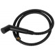 Shower set with shut-off valve - matte black