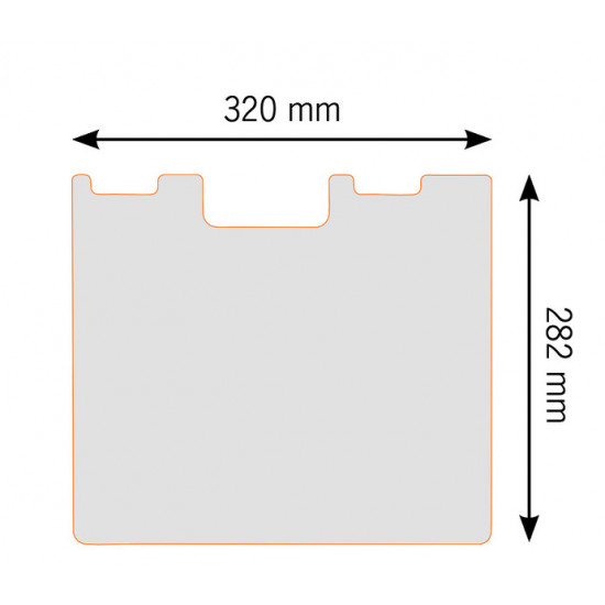 Cutting boards and sink insert - for Frankia / Yukon / Weinsberg Vans, among others