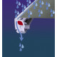 Fiamma F45S 3.75m awning, royal blue, titanium housing