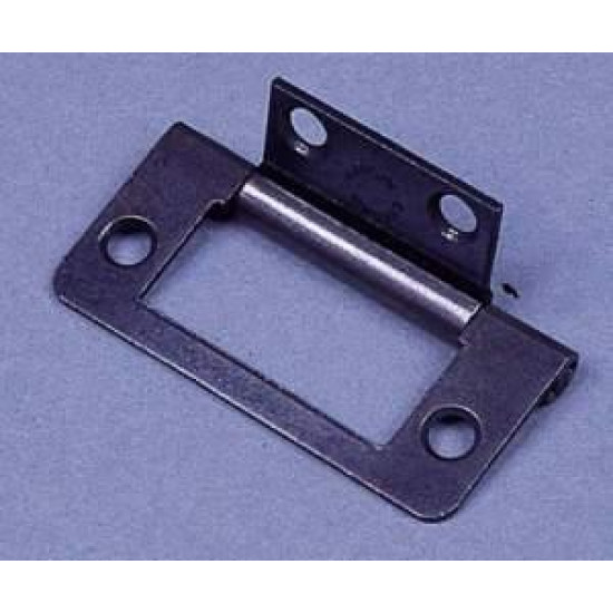 Straight 50mm blued hinge