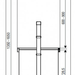 TopSwing folding table fitting