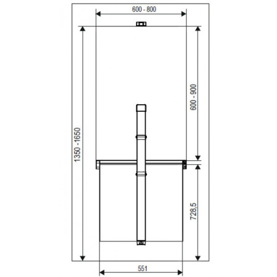 TopSwing folding table fitting