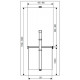 TopSwing folding table fitting