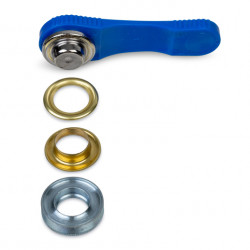 Eyelets with washers - set of 10