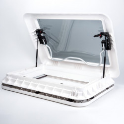 W452 x H402 mm Roof vent with Forced Ventilation - With LED lighting
