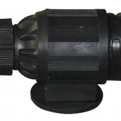 Carbest 13-pin caravan plug with locking plate