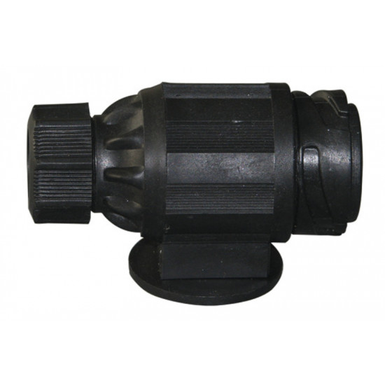 Carbest 13-pin caravan plug with locking plate