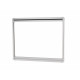 W735 x H560 mm Interior roller blind for Carbest RW REAR windows - Frame color White