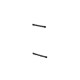 Mounting profile kit bars DJ Sprinter/Crafter from 2006 onwards - Deep Black