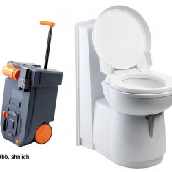 Cassette toilet C263-CSL electric plastic white