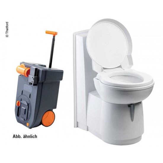 Cassette toilet C263-CSL electric plastic white