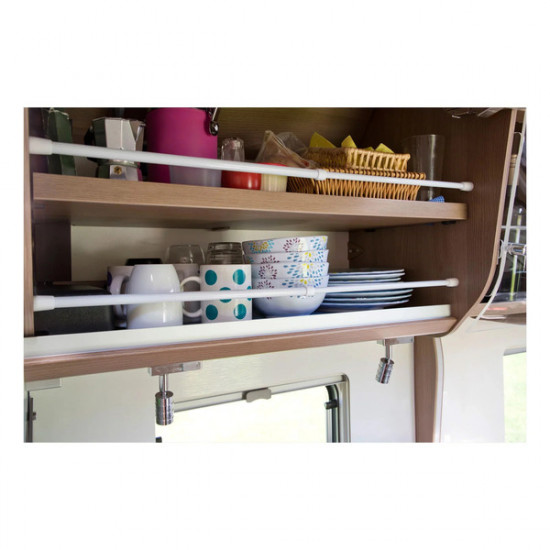 Bartender for 41-71 cm cabinet width - White - Set of 2