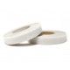 Self-adhesive hook and loop tape - White - 20 mm wide - 5 m