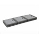 Folding cabinet Box 3 - Camping cabinet with 3 compartments