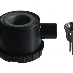 39mm siphon with 2nd connection and residual strainer