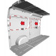 Interior trim panels Cover Plus MB Sprinter - Grey