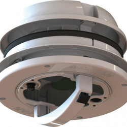 MaxxFan Dome Plus 12V Roof Vent - White