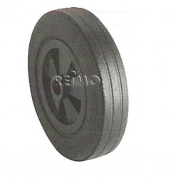 Spare wheel for support wheel 200x50 solid rubber
