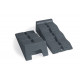 Level Up step wedges up to 5 t per axle - Grey - Set of 2
