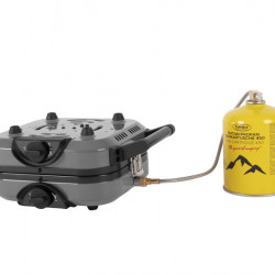 Foldable gas cartridge stove FLAP'n'COOK