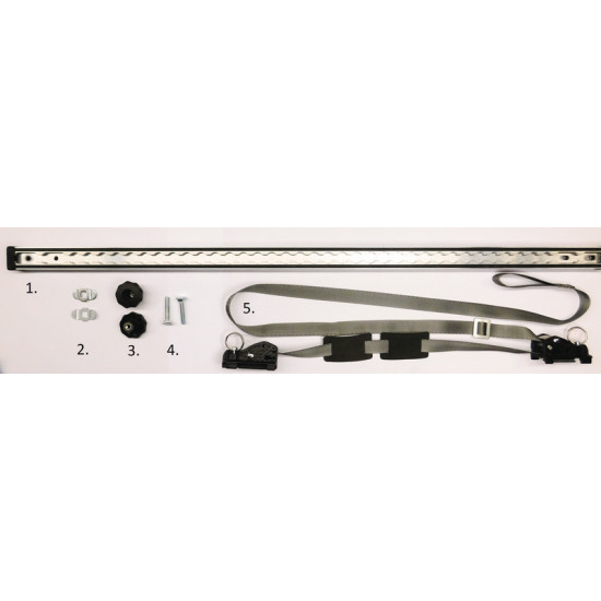 TransSAFE carrier system for rear garage ceiling, 750 mm
