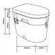 Camping composting toilet