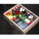 Purvario drawer runners, 8-pack - lime/anthracite