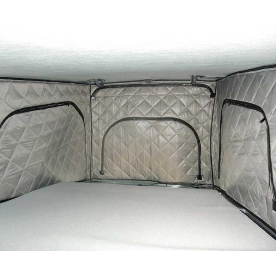 Thermal mats for pop-top roof VW T5/6 short wheelbase