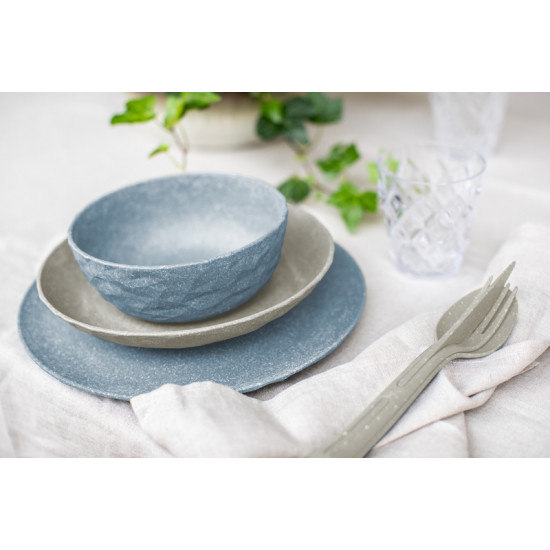 Koziol flat plate CLUB Ø26cm, set of 4