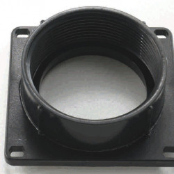 Flat adapter for 3-handle tanks, 113.5x108.5mm