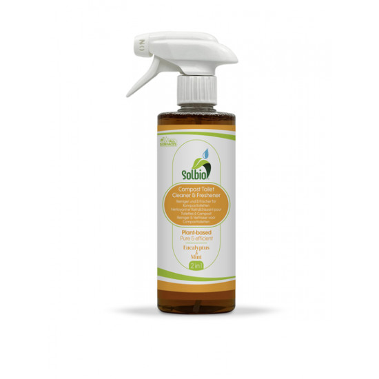 Cleaner and freshener for composting and dry toilets - For DE, FR, EN, NL - 0.5 liters