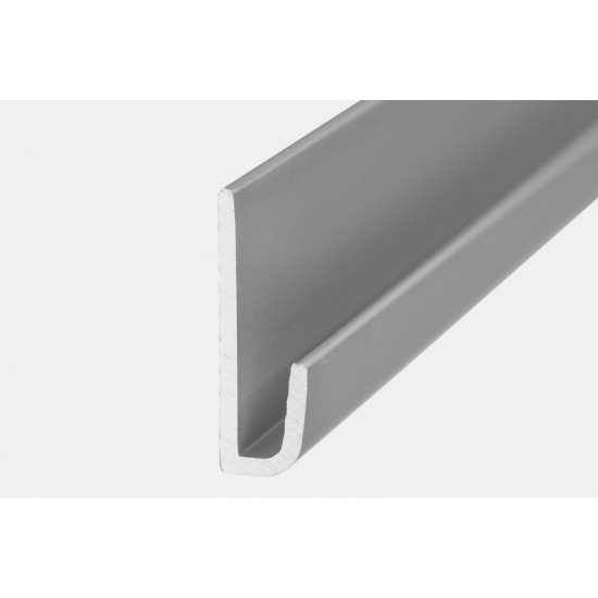 Aluminum end profile - 3-4 mm