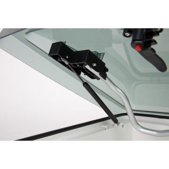 Aerodynamic roof vent including blackout blind and mosquito net - 40 x 40 cm