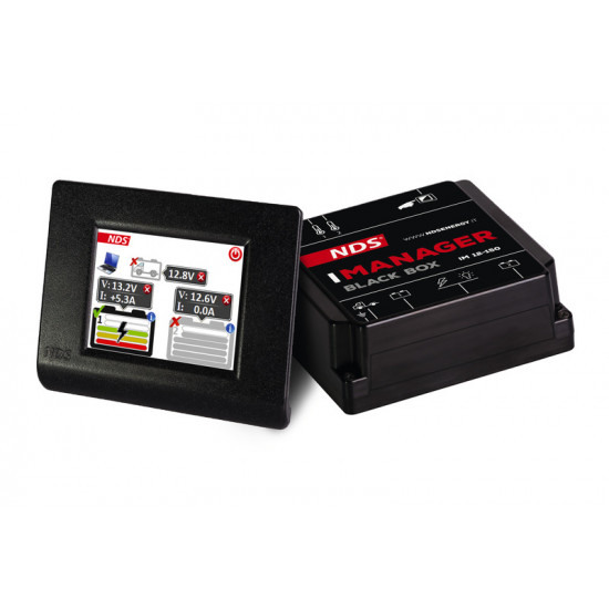 Touchscreen battery management system iManager - 12 V / 150 A