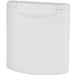 CEE socket with magnetic closure - White