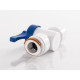 Shut-off valve short