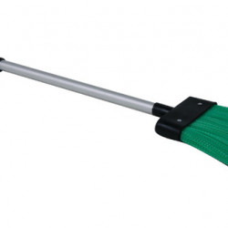 Professional broom with telescopic handle