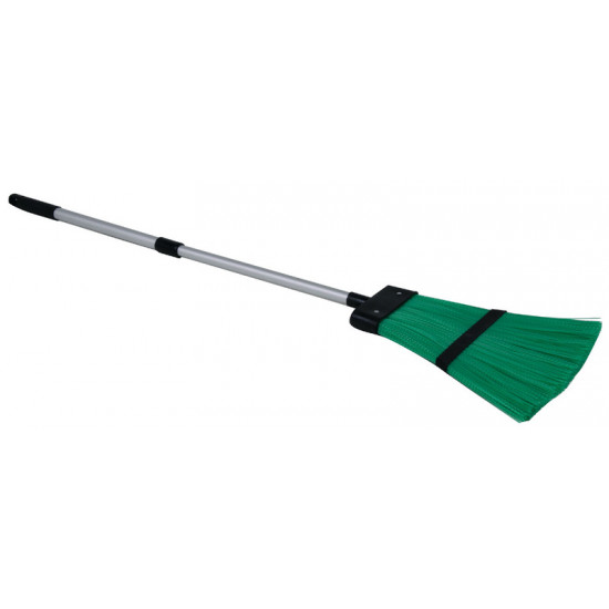 Professional broom with telescopic handle
