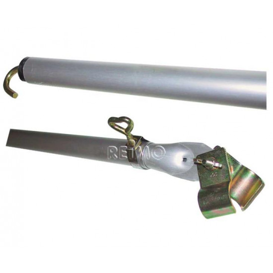 Roof hook/ridge pole aluminum 1mm/1.2mm