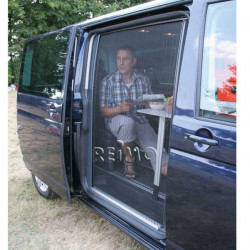 Insect screen door for Volkswagen T5 / T6 / T6.1 Kombi, Multivan and Caravelle models - left-hand drive