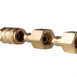 30 mbar quick-release coupling - 1 x male, 2 x female connections