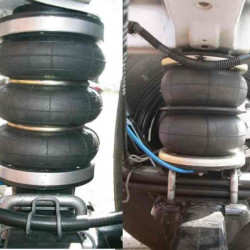 SMV air suspension systems for the rear axle