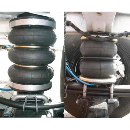 SMV air suspension systems for the rear axle