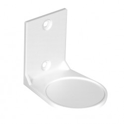 Wall mounting adapter for TSA wireless smoke detectors, white