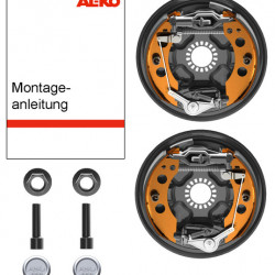 Brake support with the ALKO conversion kit RB2051