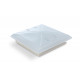 Roof hatch 400 x 400 mm - frosted glass - with roller blind and mosquito net