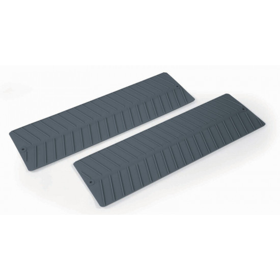 Anti-slip mat - Grey - Set of 2